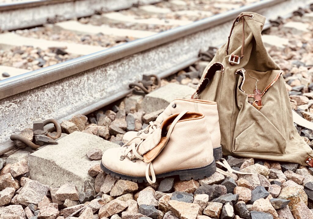 Partenza sulla piattaforma (c) Astrid Kofler