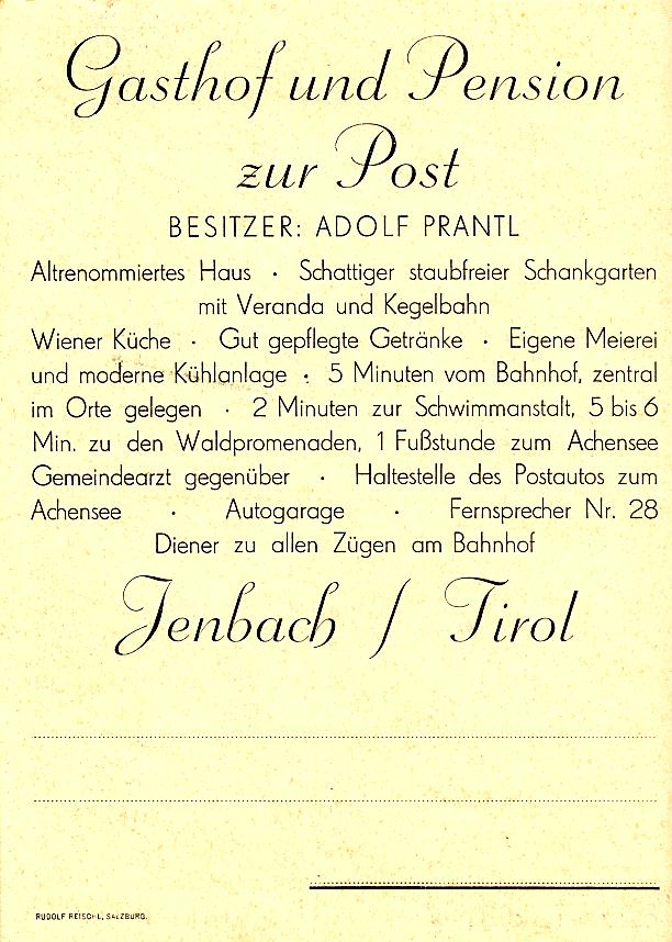 © Hugo Lindenthaler/Jenbach, Bestand Chronik  der Marktgemeinde Jenbach