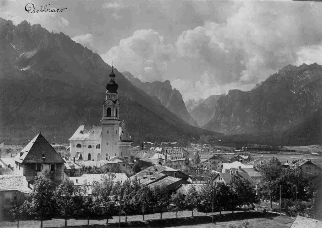 Dobbiaco. Panorama, 1915-18 [Archivio MSIG, 12158]